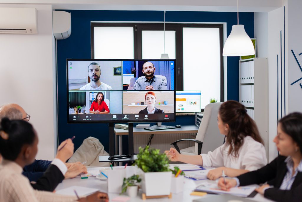 Conference room audio/video installation